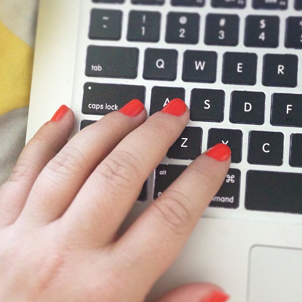 Current Nail Color: Neon Orange